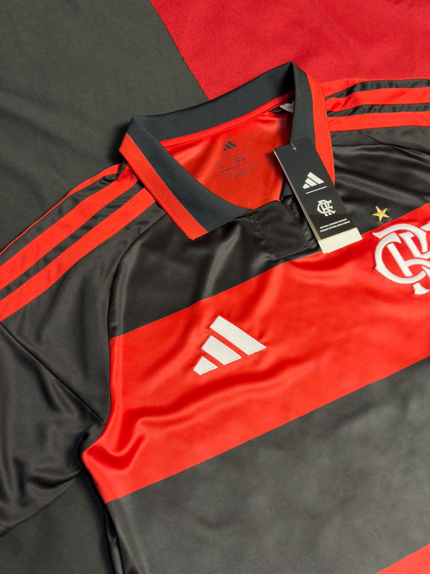 Camisa Flamengo Titular 25/26 - Versão Torcedor