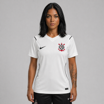 Camisa Corinthians I 26/27 - Torcedor - Feminina