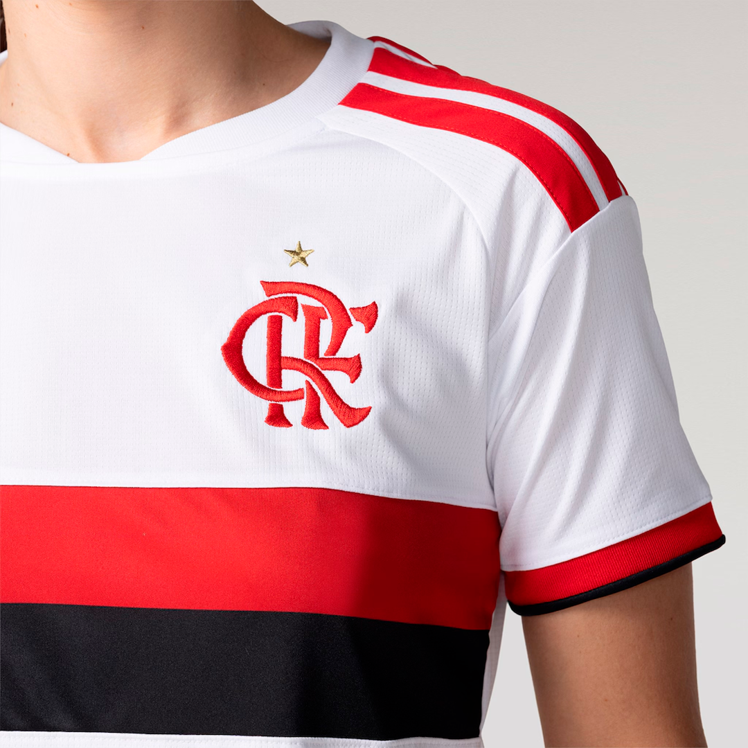 Camisa do Flamengo II Torcedor Adidas Feminina