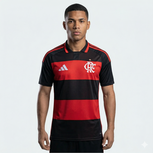 Camisa Flamengo Titular 25/26 - Versão Torcedor