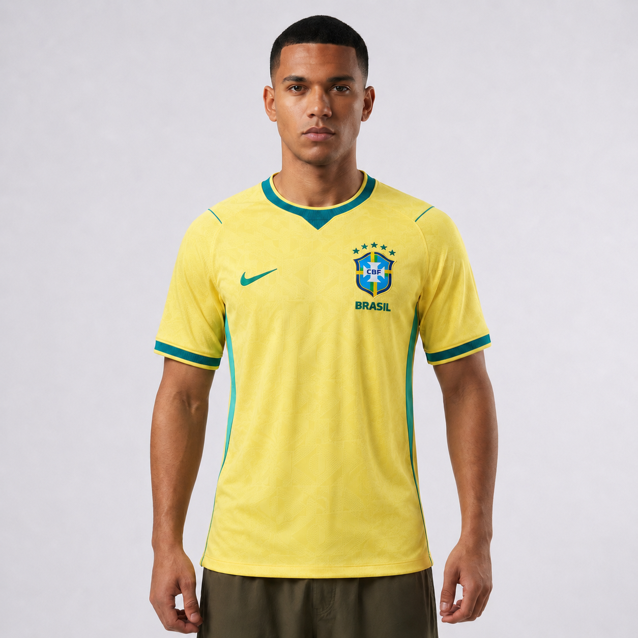 Camisa Brasil I 2026/27 Jogador Masculina
