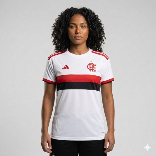 Camisa do Flamengo II Torcedor Adidas Feminina