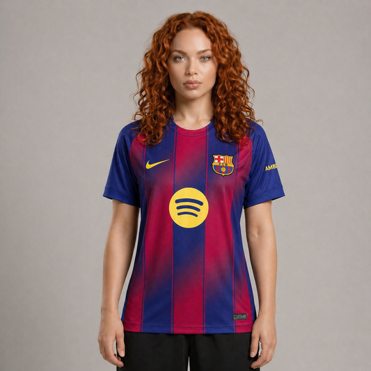 Camisa Barcelona I 25/26 - Torcedor - Feminina