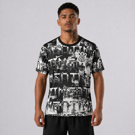 Camisa Corinthians Pré-jogo 25/26 - Torcedor