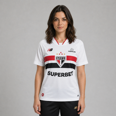 Camisa São Paulo I 26/27 - Torcedor - Feminina