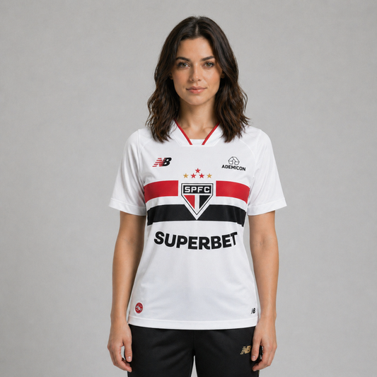 Camisa São Paulo I 26/27 - Torcedor - Feminina