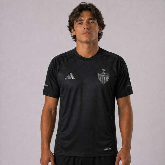 Camisa All Black  Atlético Mineiro 25/26 - Versão Torcedor