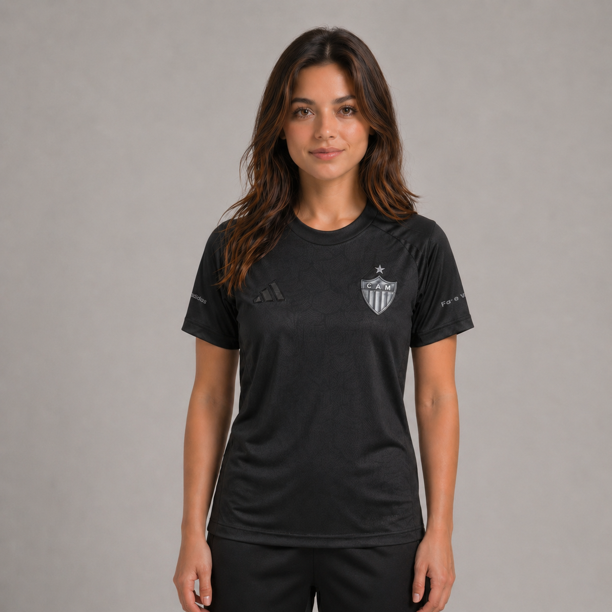 Camisa All Black Atlético Mineiro 25/26 - Torcedor - Feminina