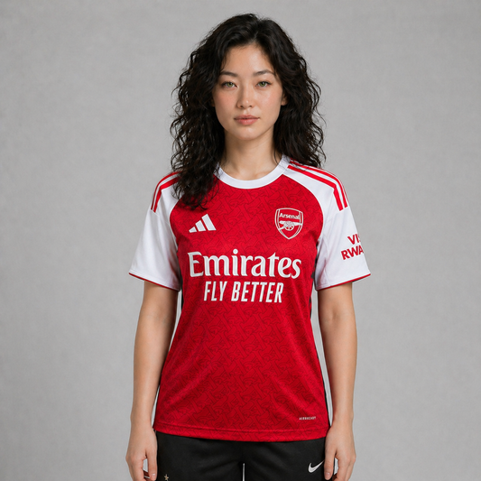 Camisa Arsenal I 25/26 - Torcedor - Feminina