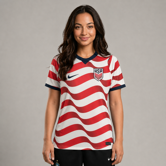 Camisa Estados Unidos I 26/27 - Torcedor - Feminina