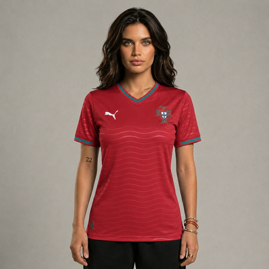 Camisa Portugal I 26/27 - Torcedor - Feminina
