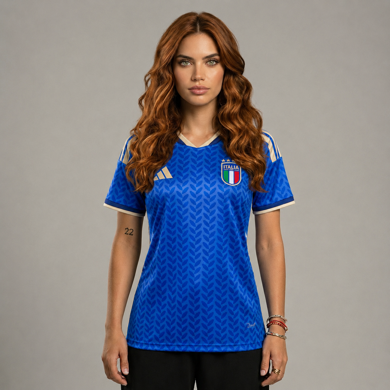 Camisa Itália I 26/27 - Torcedor - Feminina