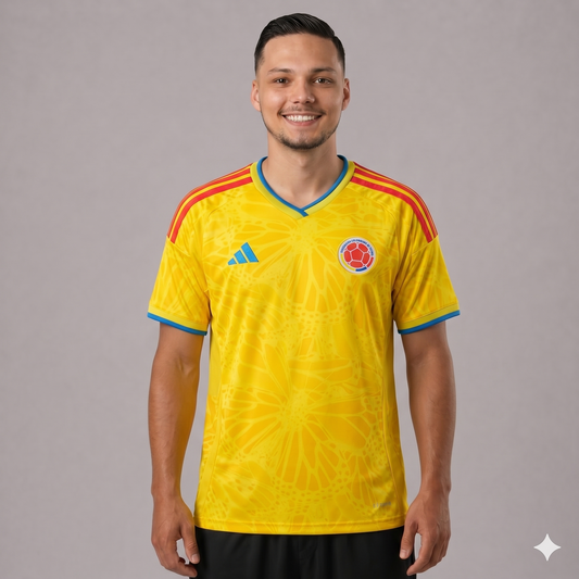 Camisa Colômbia I 26/27 - Torcedor