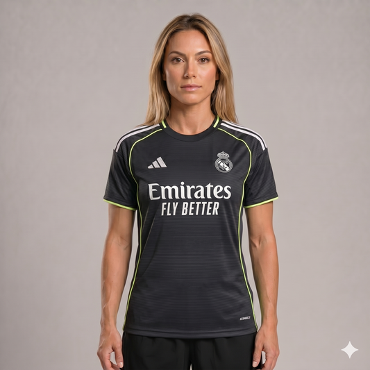 Camisa Real Madrid II 25/26 - Torcedor - Feminina