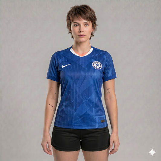 Camisa Chelsea I 25/26 - Torcedor - Feminina