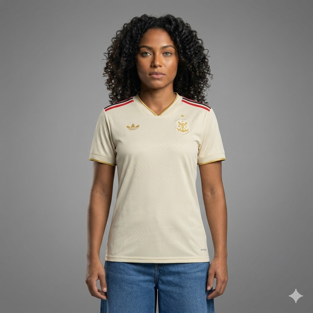 Camisa do Flamengo III 25 l 26 Feminina