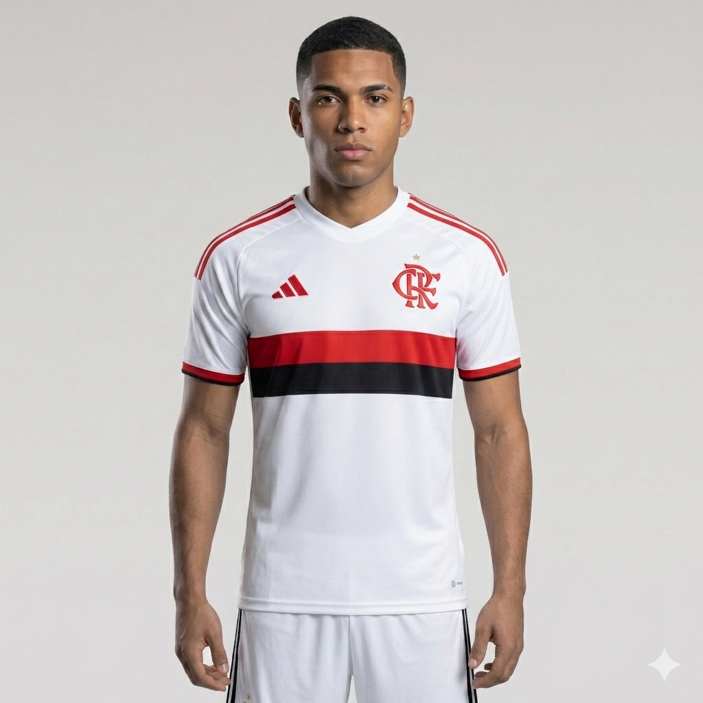 Camisa do Flamengo II 26 l 27 Torcedor Adidas Masculina