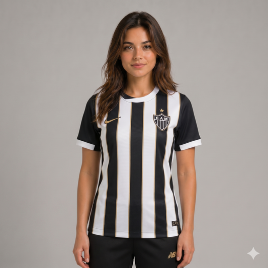 Camisa Atlético Mineiro Titular 26/27 - Torcedor - Feminina