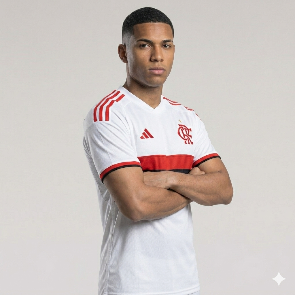Camisa do Flamengo II 26 l 27 Torcedor Adidas Masculina