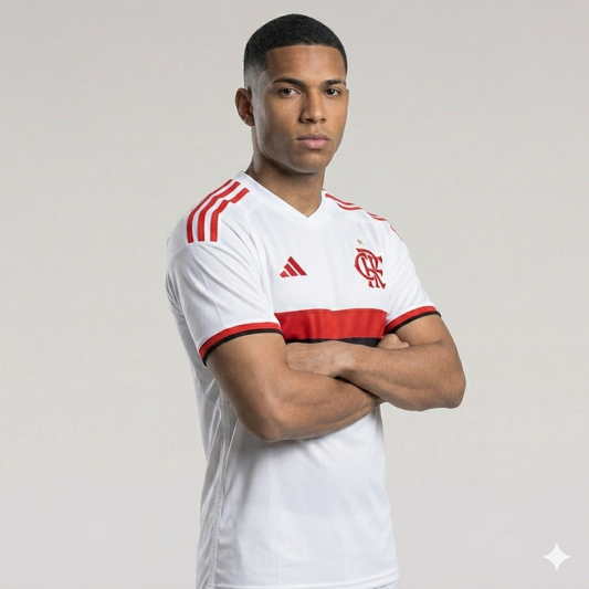Camisa do Flamengo II 26 l 27 Torcedor Adidas Masculina