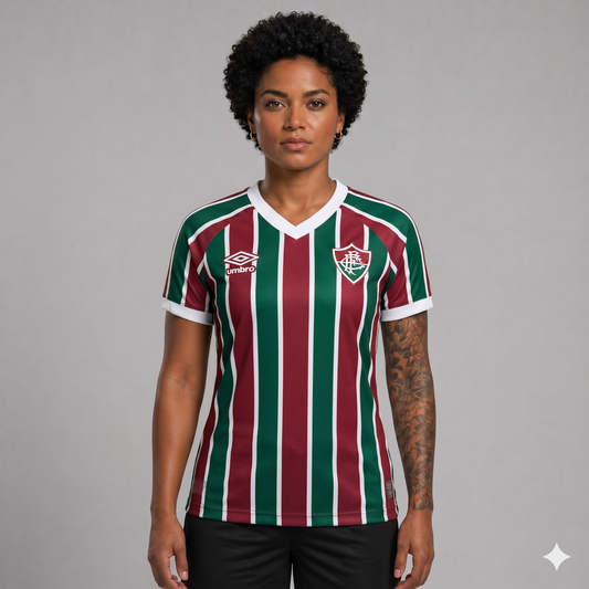 Camisa Fluminense I 25/26 - Torcedor -  Feminina