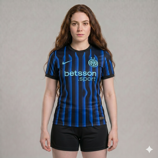 Camisa Inter de Milão I 25/26 - Torcedor - Feminina